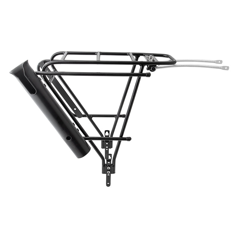 Sunlite Ramblin-Rod Rear Rack Rear Eyelet Black 26` thru 29` Includes 1 Rod Holder