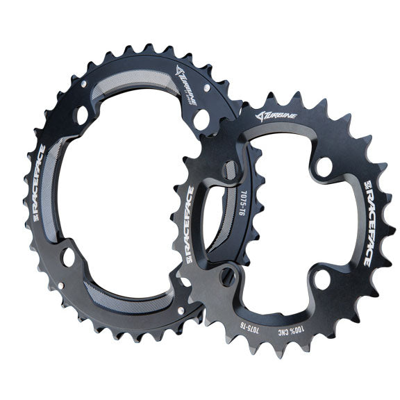 Race Face Turbine 11sp Ring Set 64/104 34/24T Black