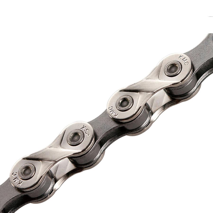 KMC X8 Bulk Pack Chain 6/7/8 Speed 7.3mm 116 Links Silver 25pcs