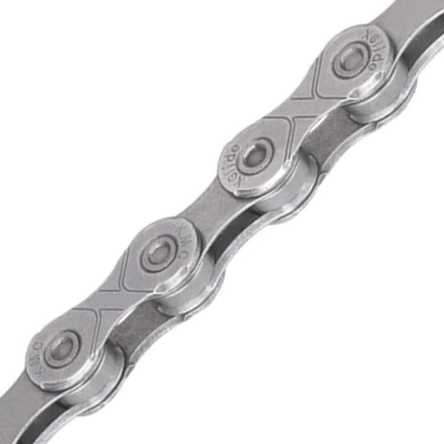 KMC XGlide EPT Chain - 9/10/11-Speed 126L Optimized Shimano CUES Drivetrain Gray