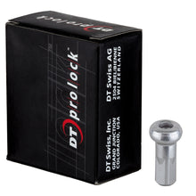 DT Swiss Pro Lock Aluminum Nipples: 2.0 x 12mm Silver Box of 100