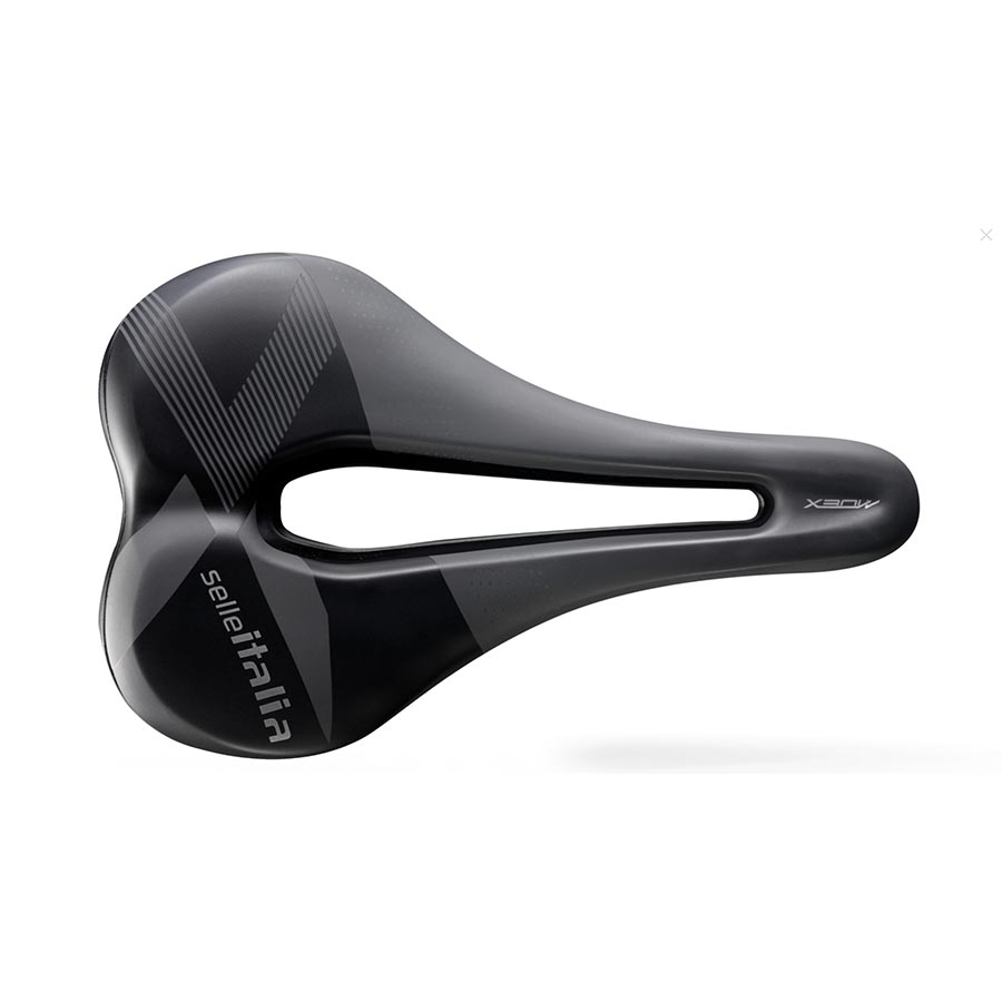 Selle Italia X-Bow Superflow Ti 316 L Saddle 255 x 155mm Men 260g Black