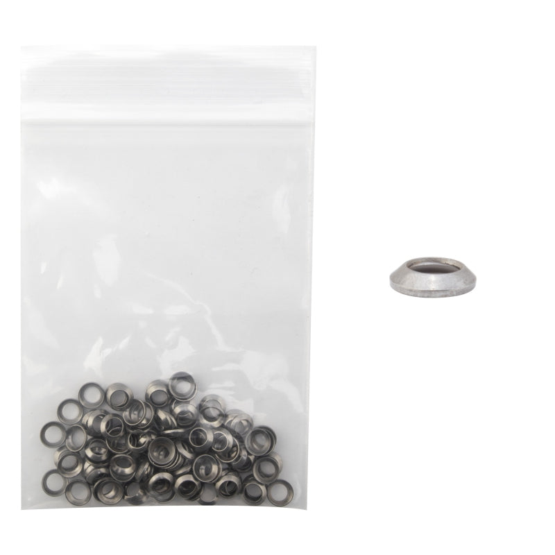 Wheel master Nipple Washers Nipple Washer Bag of 100 Stainless Steel Silver