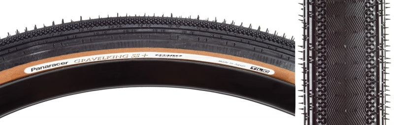 Panaracer GravelKing SS+ 700x45 Tubeless Tire