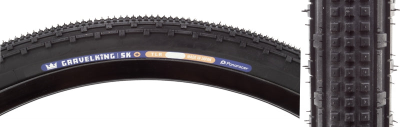 Panaracer GravelKing SK Plus Tire - 700 x 30 Tubeless Folding Black