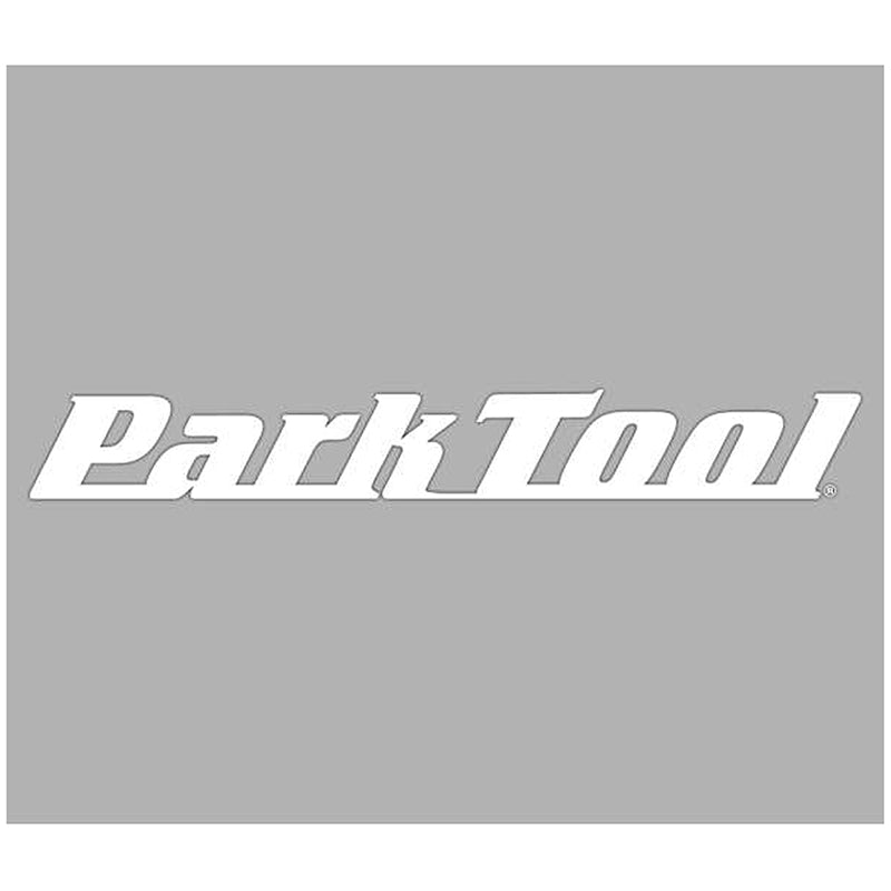 Park Tool DL-36W Horizontal Logo Decal White