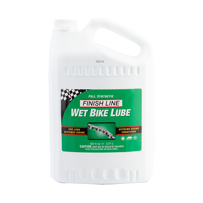 Finish Line WET Bike Chain Lube - 1 Gallon Bulk
