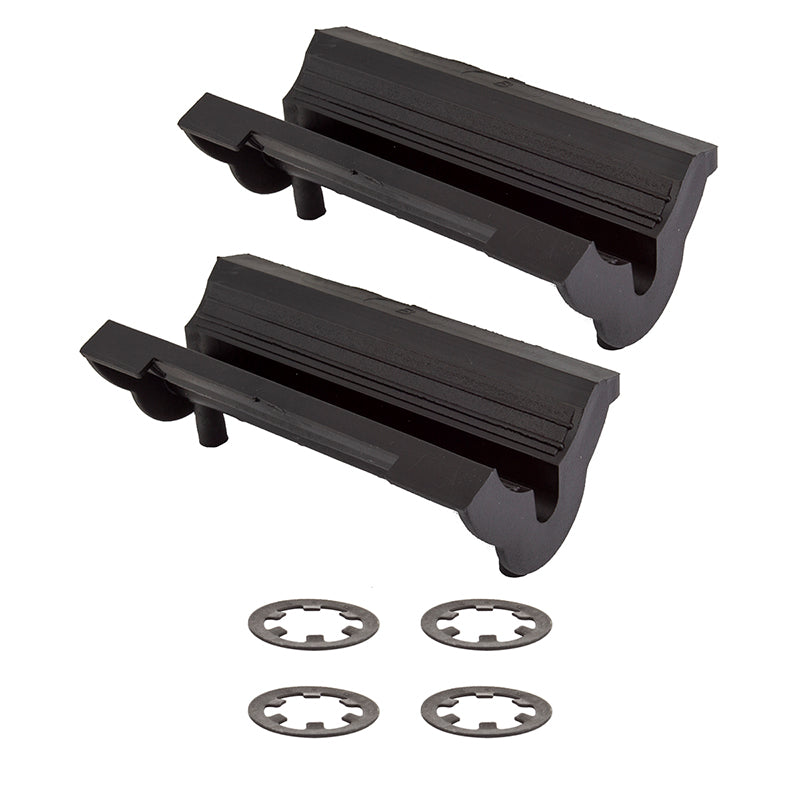 Park Tool 467B Rubber Clamp Cover with Single Cable Groove: Pair