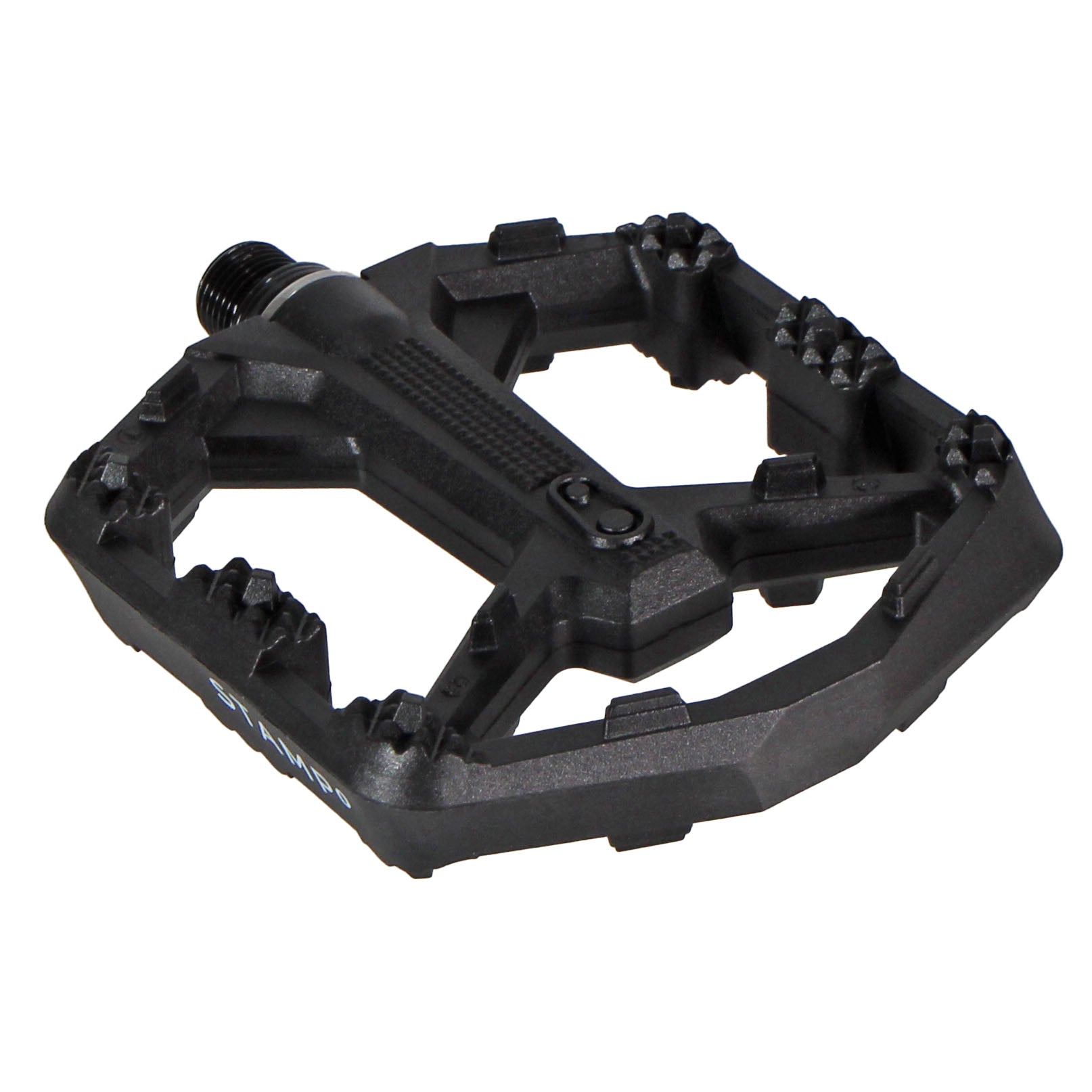 Crankbrothers Stamp 0 Pedals - Platform Composite 9/16" Black Large
