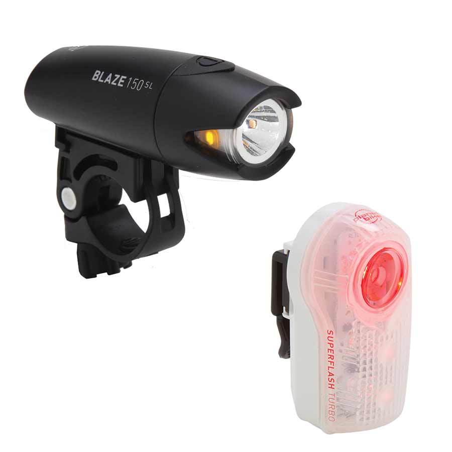 Planet Bike Blaze 150SL/Superflash Turbo Headlight/Taillight Set