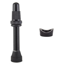 Origin8 Tubeless Alloy Presta Valve Tubeless Valve 35mm Single AL6061 Black <22mm