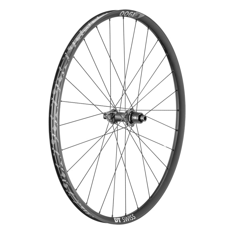 DT Swiss E 1900 Spline 30 Rear Wheel - 29" 12 x 148mm Center-Lock Micro Spline BLK
