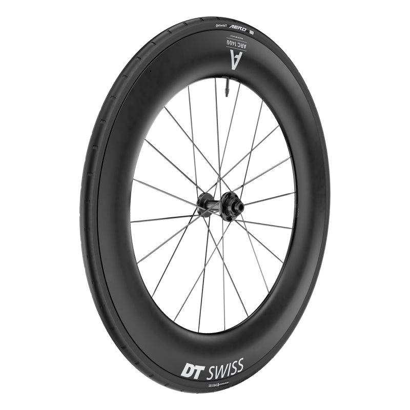 DT Swiss ARC 1400 DiCut 85 Front Wheel - 700 12 x 100mm Center-Lock BLK WTS w/Aero 111 Tire