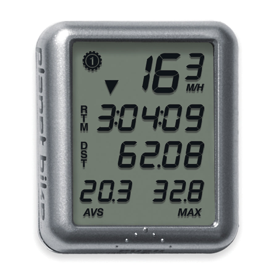 Planet Bike Protege 8.0 Bike Computer - Wired Silver