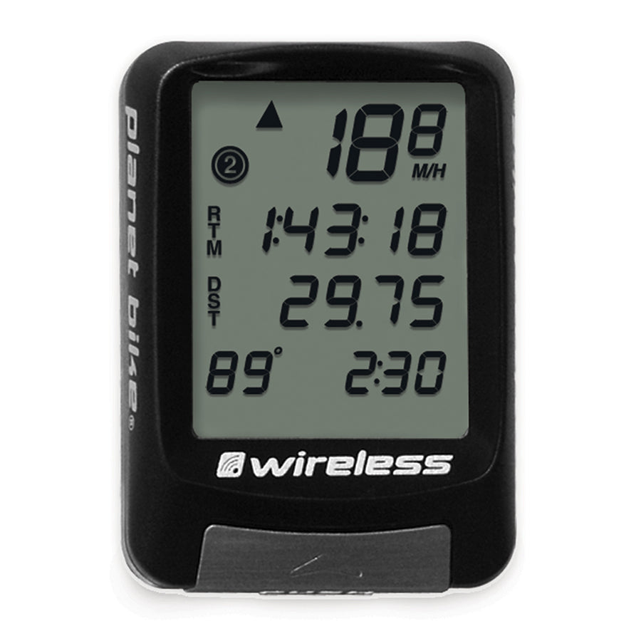 Planet Bike Protege 9.0 Bike Computer - Wireless Black