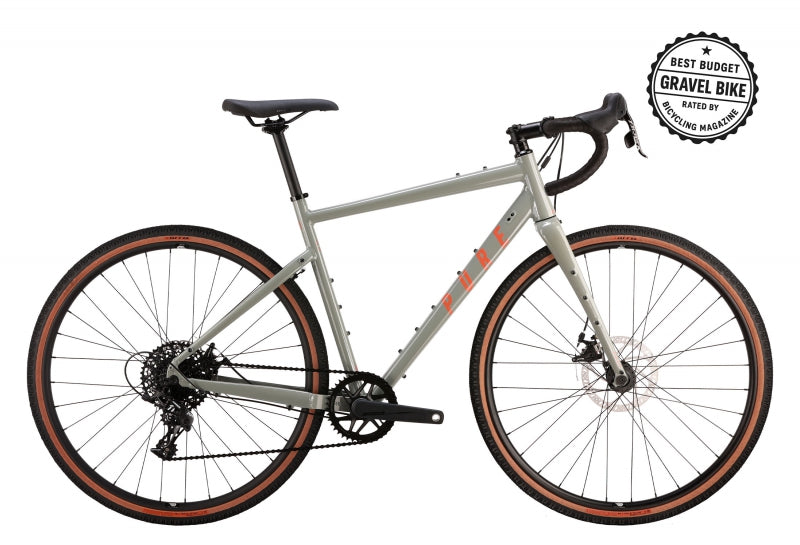 Pure cycles Adventure AL Step-Over 53 cm / LG Agave 700c Black 11 Speed Disc Brakes