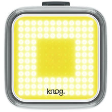 Knog Blinder Light Square Pattern Front Black