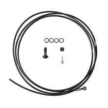Magura Hydraulic Brake Hose - 2500mm Banjo Line Fitting Black