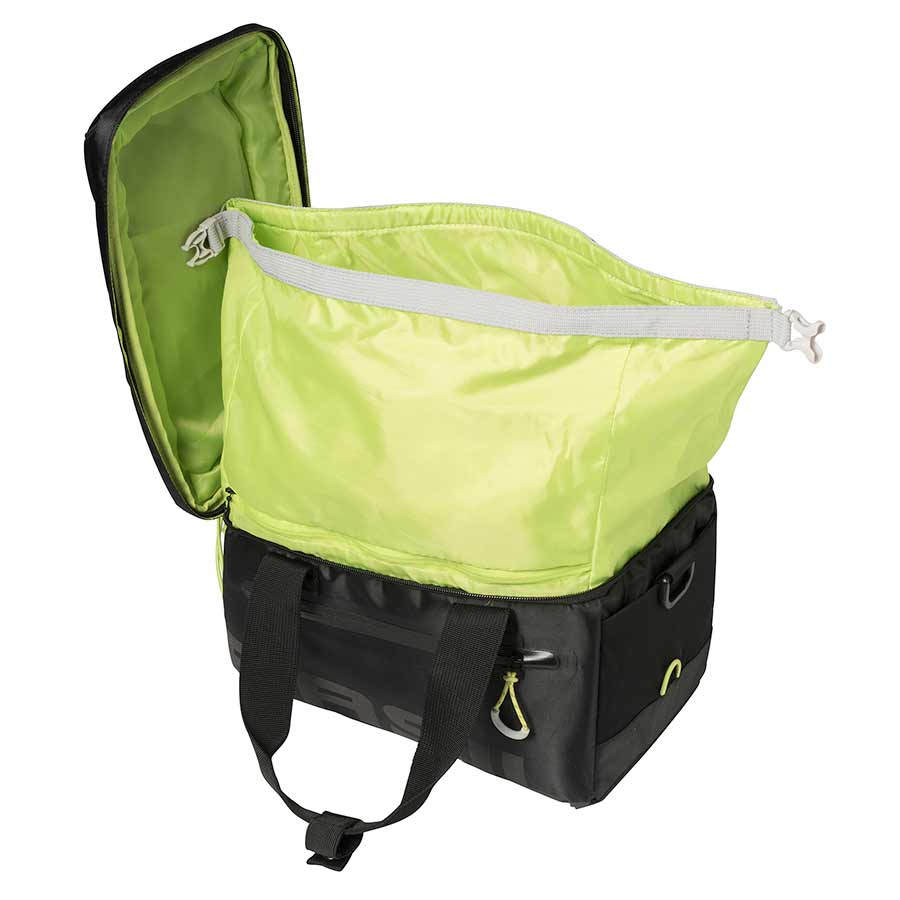 Basil Miles Trunk Bag 7L Black/Lime