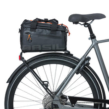 Basil Miles Trunk Bag 7L Black/Orange