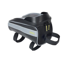 Delta Top Tube Phone Bag 4.2L Black/Silver
