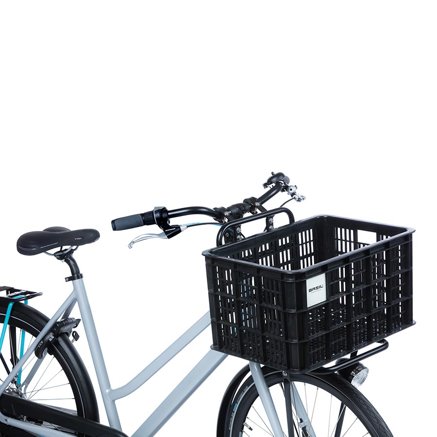 Basil Bicycle Crate L Basket Black
