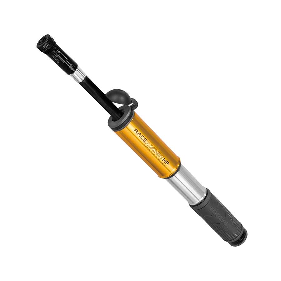 Topeak RaceRocket HP Pump SmartHead Threadlock 160psi Black