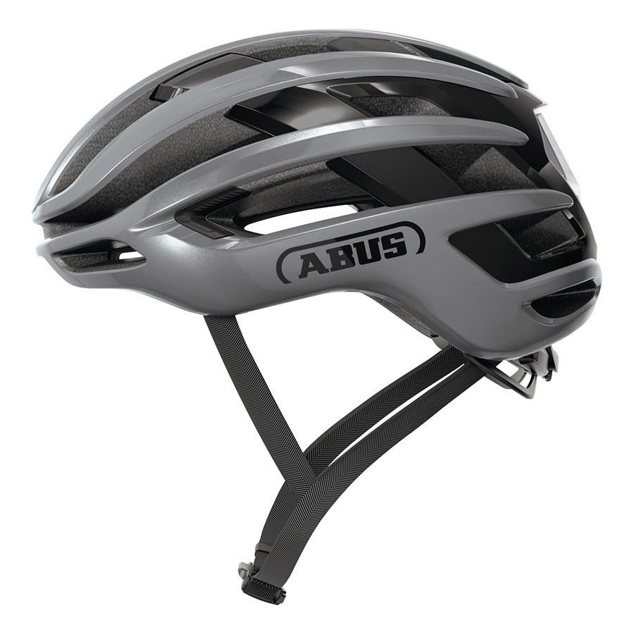 Abus AirBreaker 2.0 Helmet L 57 - 61cm Graphite Silver