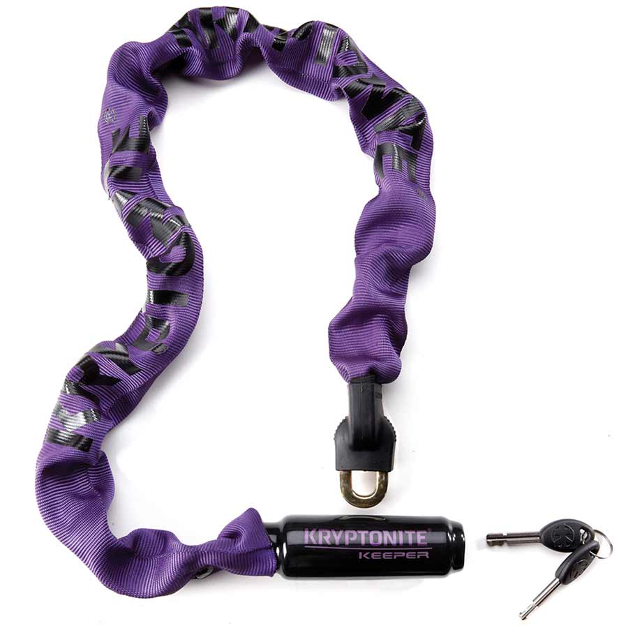 Krypto Keeper 785 Integrated Chain Lock: 2.8' (85cm) Purple