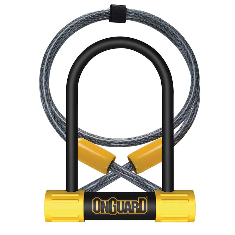 OnGuard Bulldog Medium DT 89mm x 175mm (3.5'' x 6.9'') w/ 10mm x 120 cm (10mm x 4') Cable
