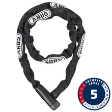 ABUS Steel-O-Chain 5805K Keyed Lock: 75/5mm Black