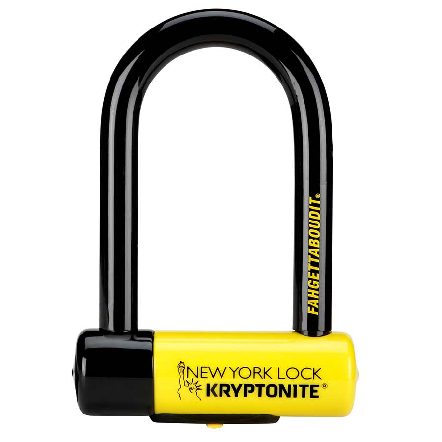 Kryptonite New York U-Lock - 3.25 x 6" Keyed Black
