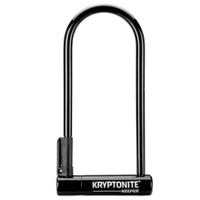 Kryptonite Keeper U-Lock - 4 x 10" Keyed Black Includes bracket