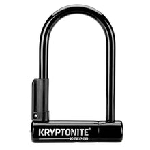 Kryptonite Keeper U-Lock - 3.25 x 6" Keyed Black Includes bracket