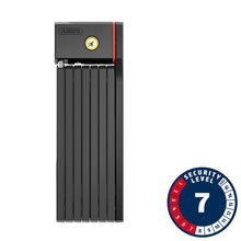 ABUS uGrip Bordo BIG 5700 Folding Lock - 100cm/3.3ft Keyed Black