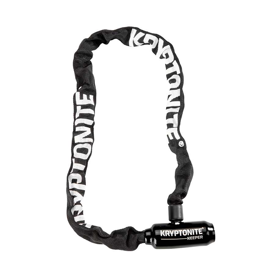 Kryptonite Keeper 585 Integrated Chain Lock - 85cm (2.8') 5mm Keyed Black