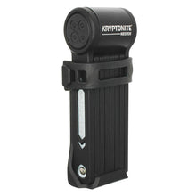 Kryptonite Keeper Mini Folding Lock - Includes Bracket Black