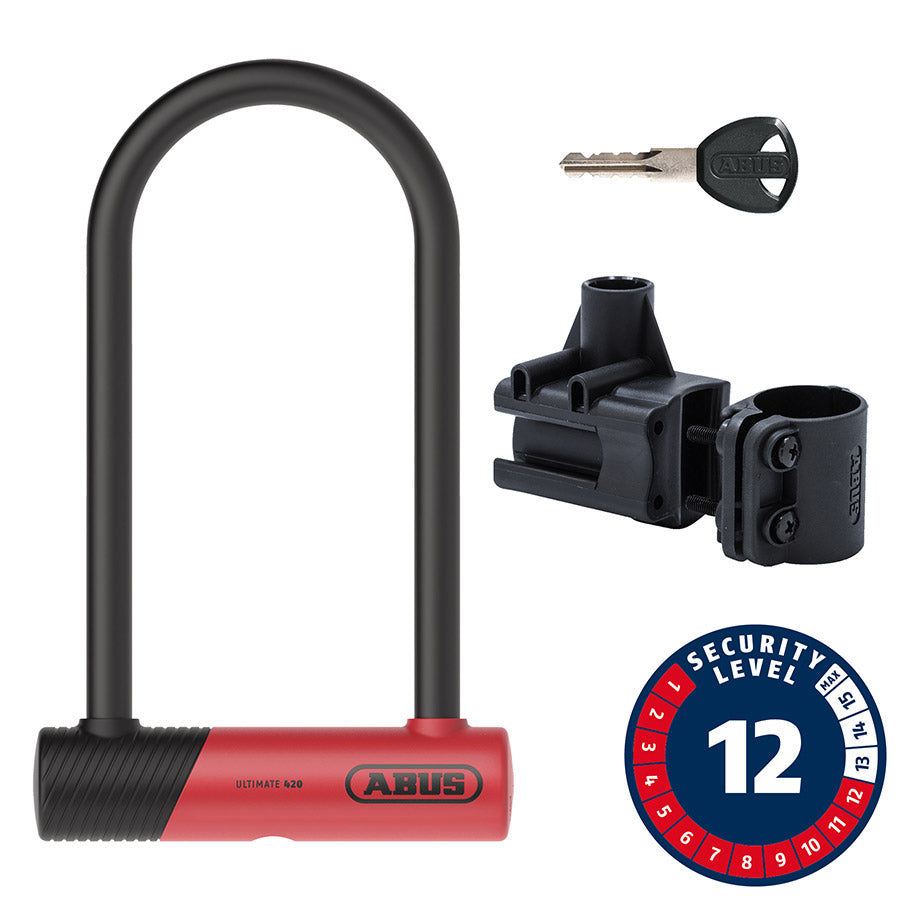 Abus 420K/150HB230 USH U-Lock - Black