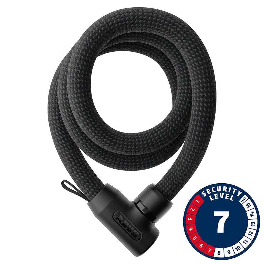 Abus Yarnit 4004K Chain Lock Key 4mm 140cm 4.6' Black