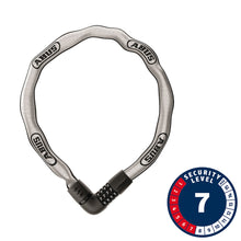 Abus Tresor 6807C Reflective Chain Lock Combination 7mm 110cm 3.6' Reflective