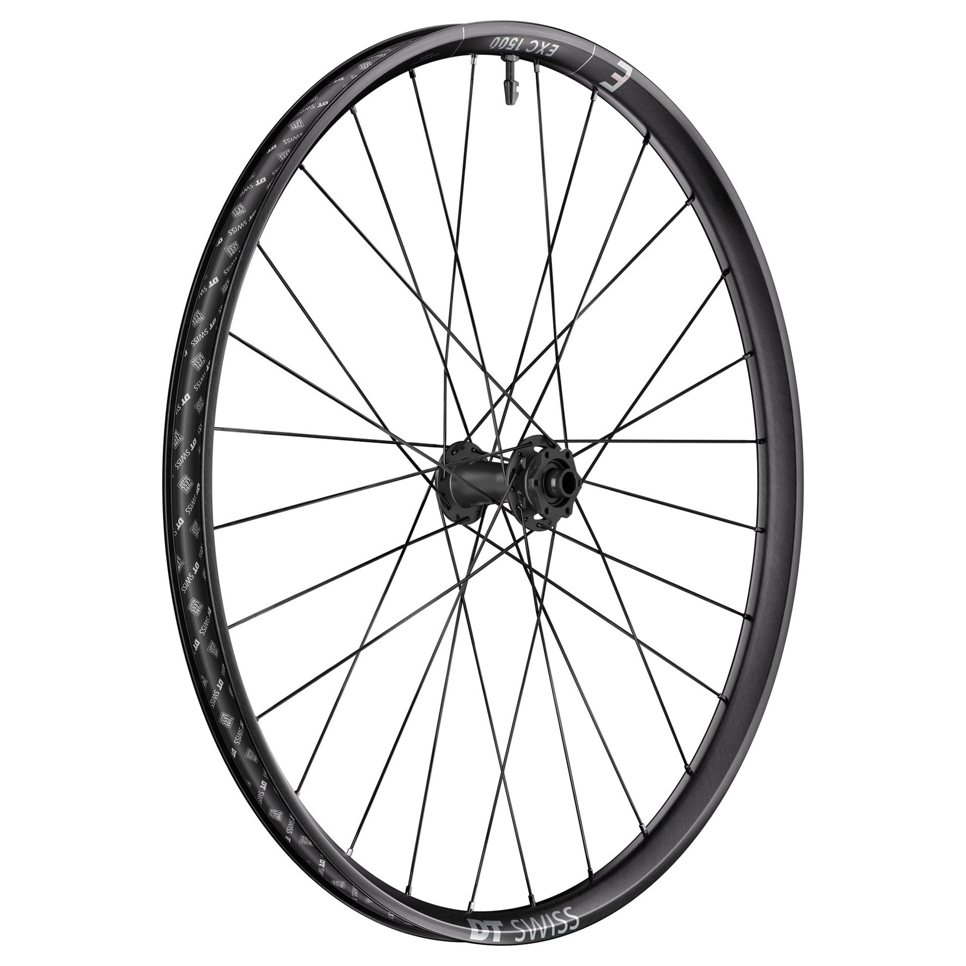 DT Swiss EXC 1500 Classic 30 Front Wheel - 29" 15 x 110mm 6-Bolt Black