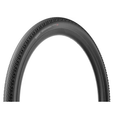 Pirelli Cinturato Gravel H Tire - 700 x 45 Tubeless Folding BLK SmartEVO GR ProWALL Gravel High Performance