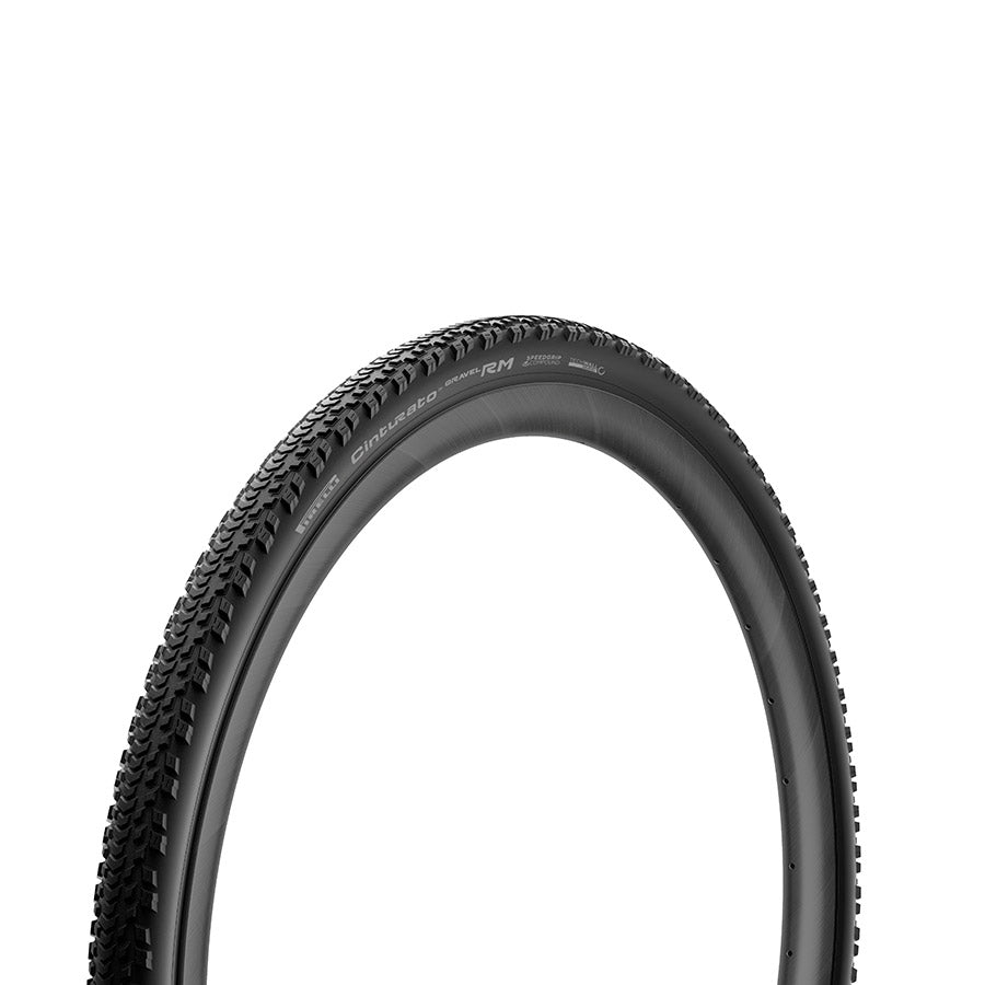 Pirelli Cinturato Gravel RM Tire - 700 x 35 Tubeless Folding BLK SpeedGrip TechWALL Gravel Performance