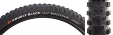 Kenda Double BLK Tire - 29 x 2.60 Tubeless Folding BLK All Mountain Triple K-Series