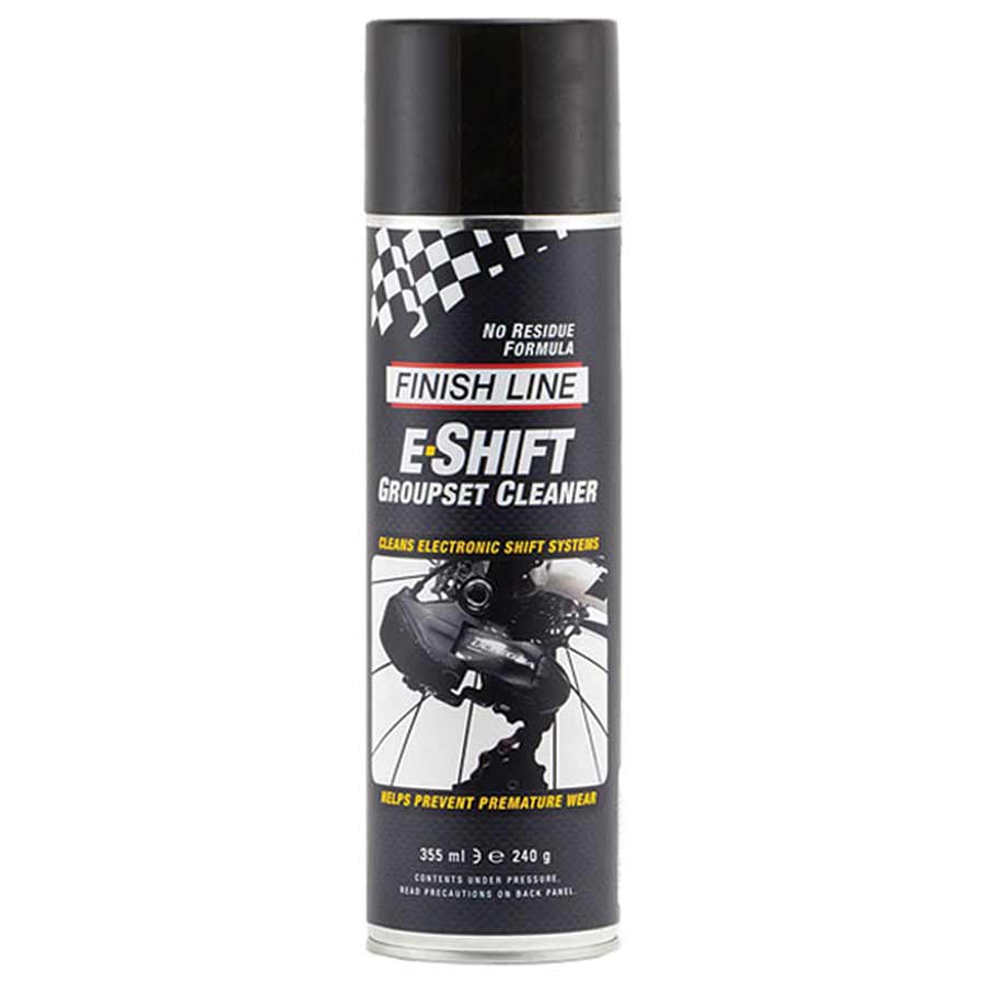 Shift Cable Cleaner Finish Line E-Shift Groupset Cleaner 17oz Aerosol – Amped Adventure