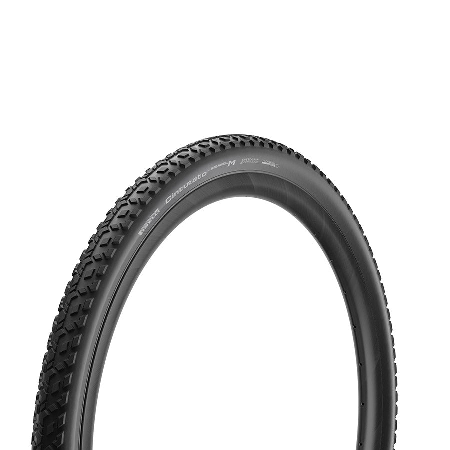 Pirelli Cinturato Gravel M Tire - 700 x 45 Tubeless Folding BLK SpeedGrip TechWALL Gravel Performance