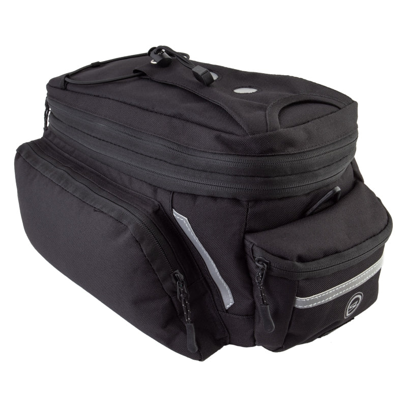 Sunlite RackPack Medium w/Side Pockets Bag Velcro Straps 12.6x5.5x6.7` 800 c.i. Black