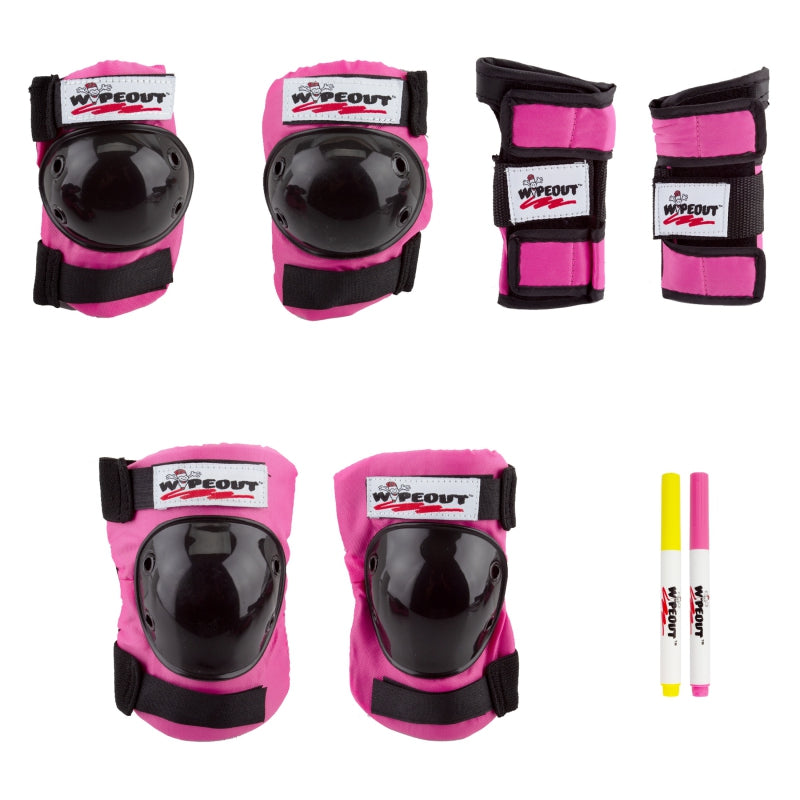 Triple eight Wipeout 3-Pack  Youth MD Unisex Pink