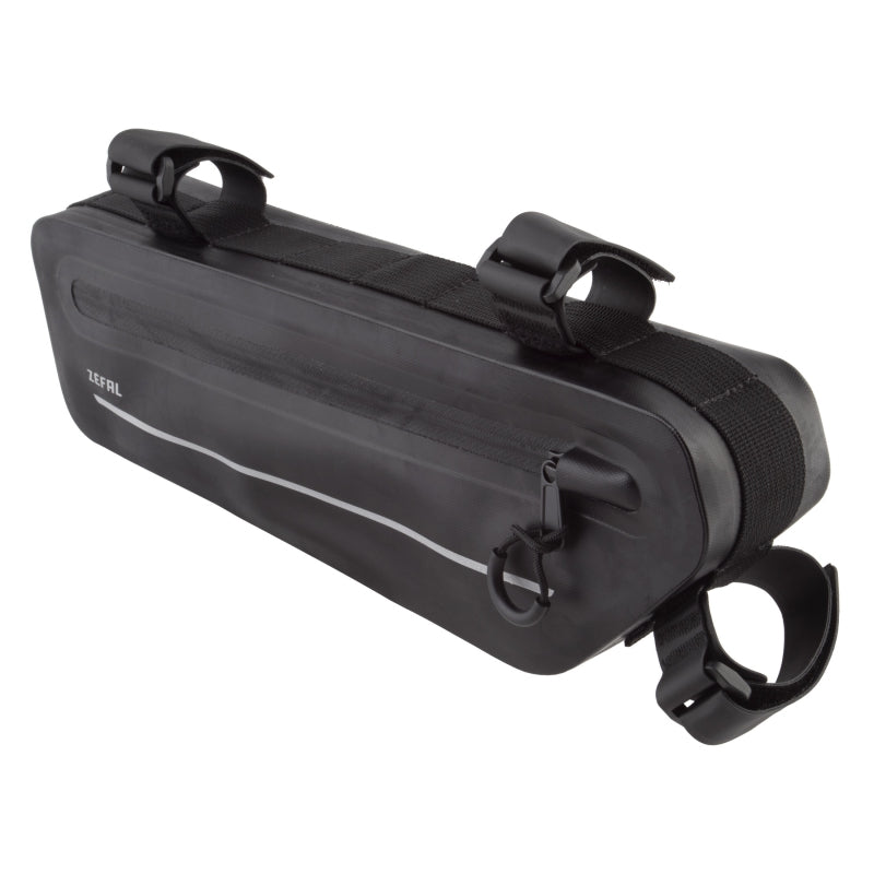 Zefal Z Adventure Frame Bag Velcro Straps 11x5.1x2.5` 134 c.i. Black
