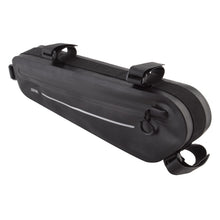 Zefal Z Adventure Frame Bag Velcro Straps 16.9x4.5x2.5` 201 c.i. Black